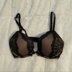 Victoria’s Secret Bombshell Plunge Mesh Lace Bra